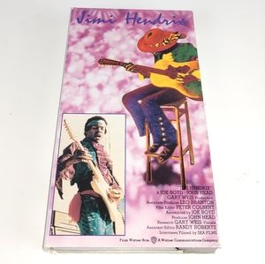 Jimi Hendrix VHS 70's 80's Vintage Retro Electronics Music Rock Videotape Tech